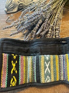 Handstiched Trifold Bohemian Wallet ✨